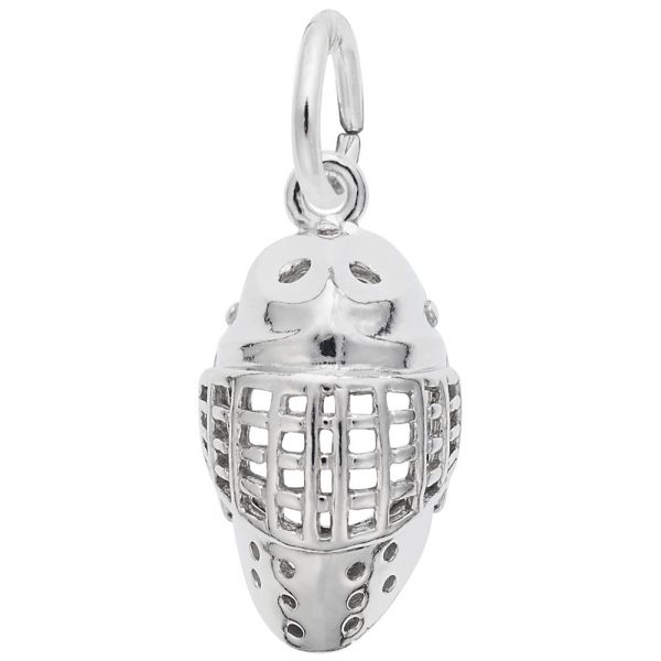 Pendentif en argent 925, masque de gardien