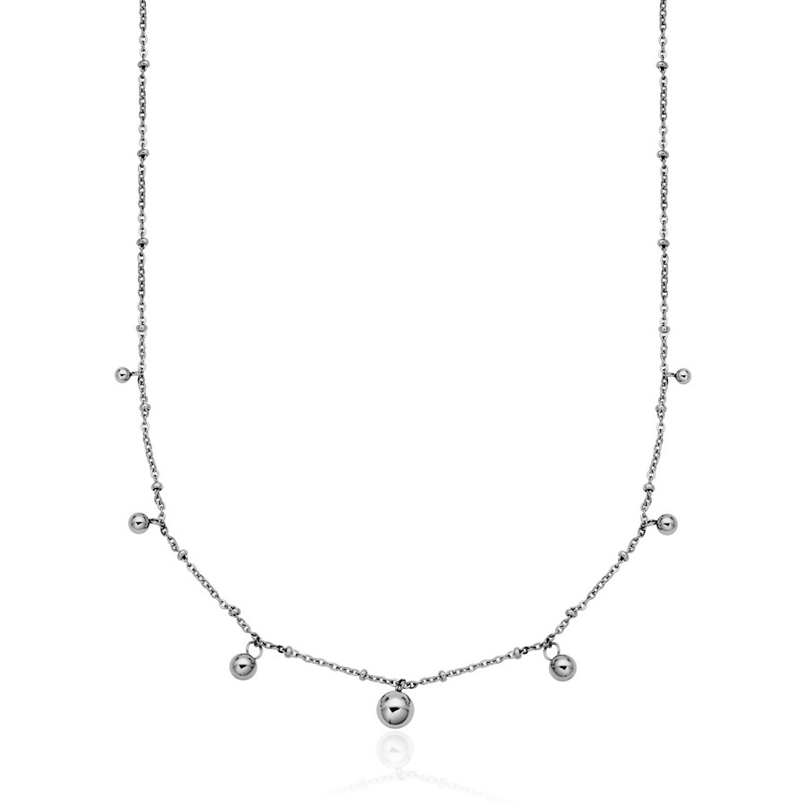 Collier pour femme en stainless, boules - T0XG010116 - Steelx