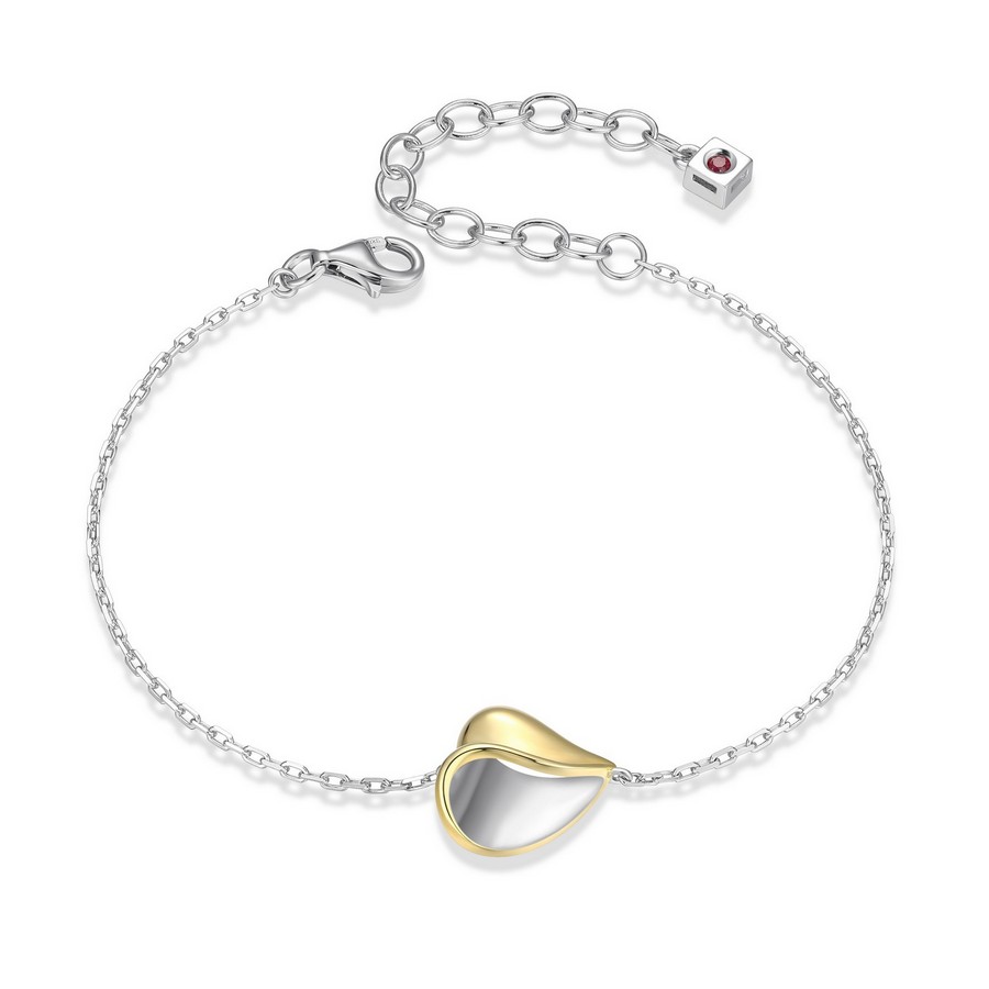 Bracelet pour femme en argent 925, coeur - R1LAQLA04Q - ELLE
