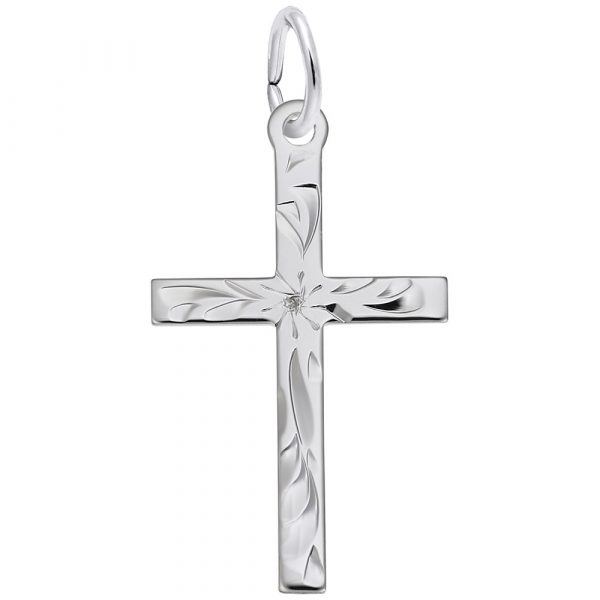 Pendentif en argent 925, croix
