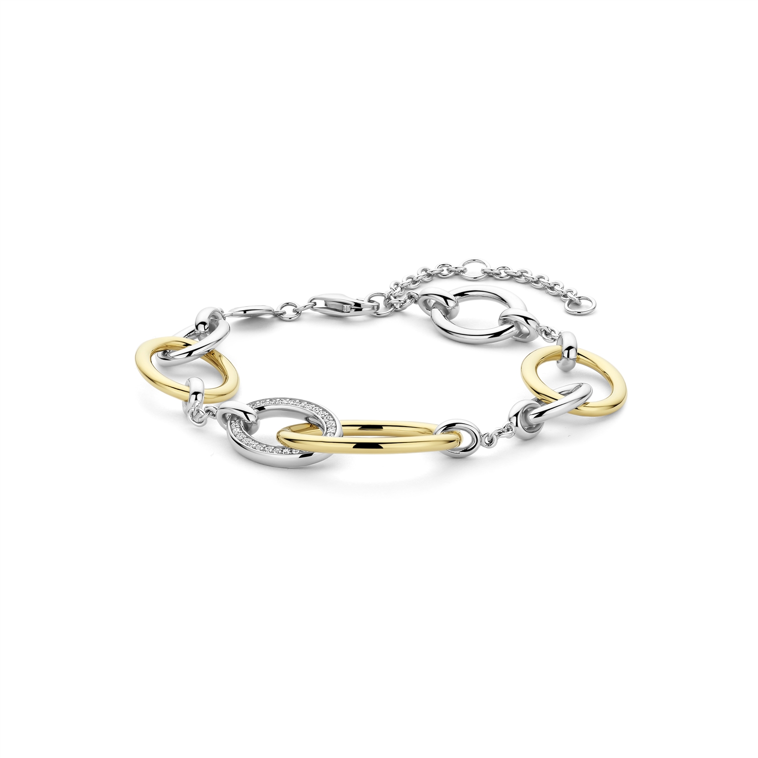 Bracelet pour femme en argent 925, cubic zirconium - 23096ZY - Ti Sento Milano