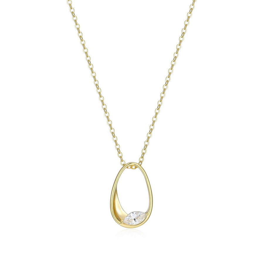 Pendentif pour femme en argent 925, cubic zirconium - 30LC2G9748 - ELLE