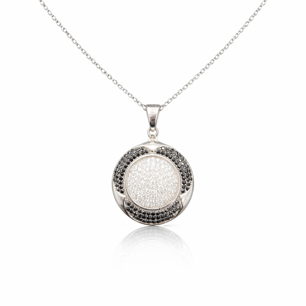 Pendentif pour femme en argent 925, cubic zirconium - PD575 - Divers