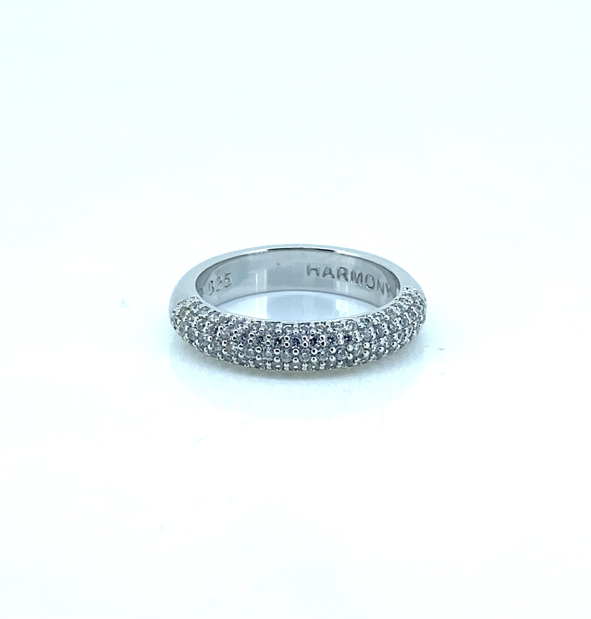 Bague pour femme en argent 925, zircons - HARMONY13W - Harmony