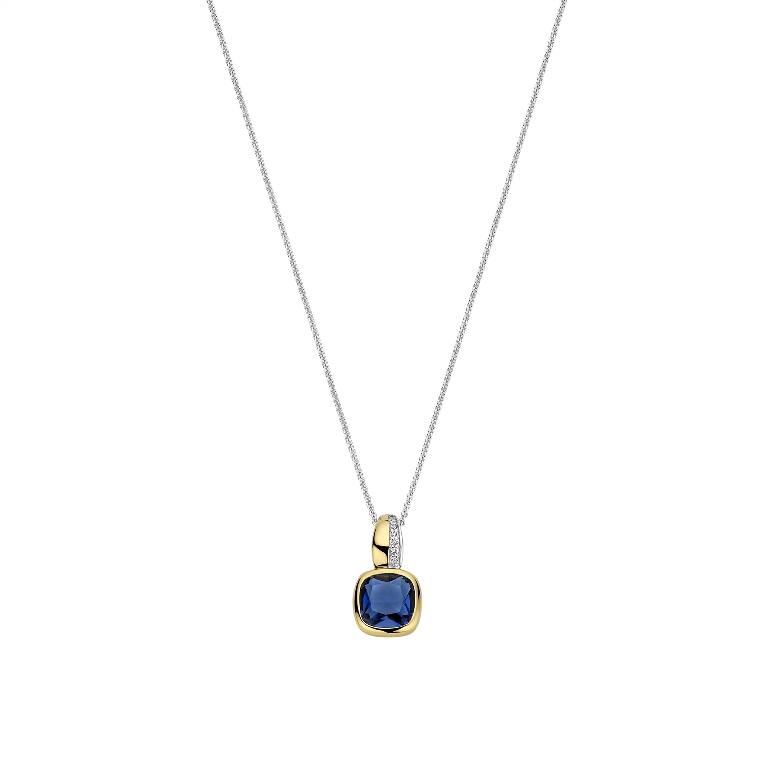 Pendentif pour femme en argent 925, cubic zirconium - 6865DB - Ti Sento Milano