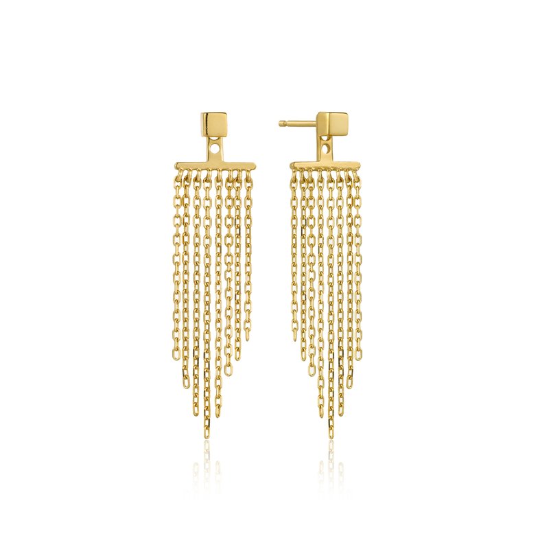 Boucle d'oreille 925, chainette