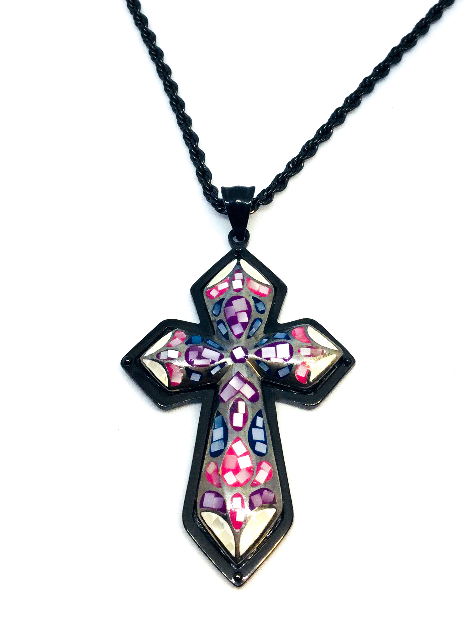 Pendantif stainless, croix