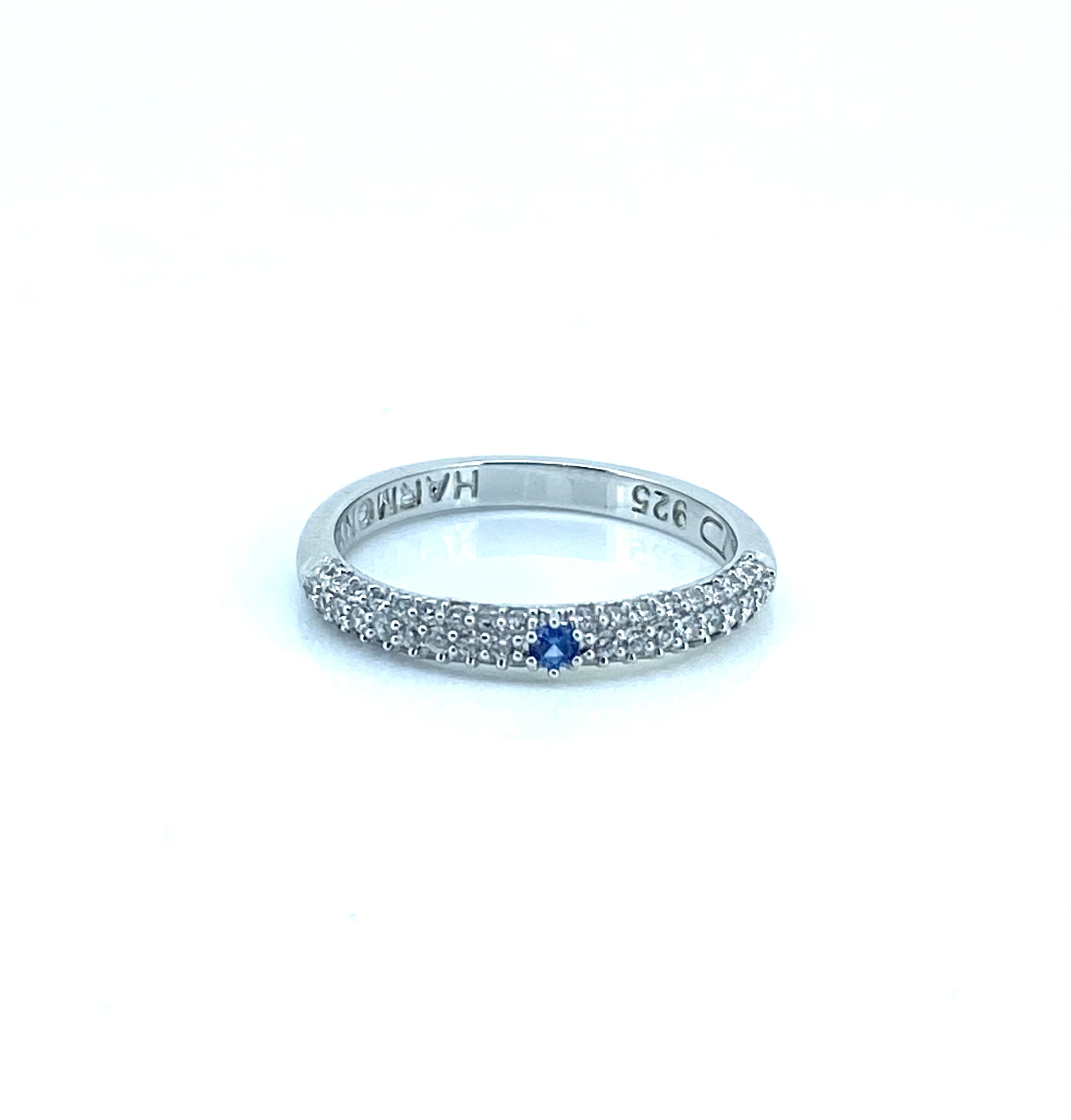 Bague pour femme en argent 925, zircons - HARMONY24W - Harmony