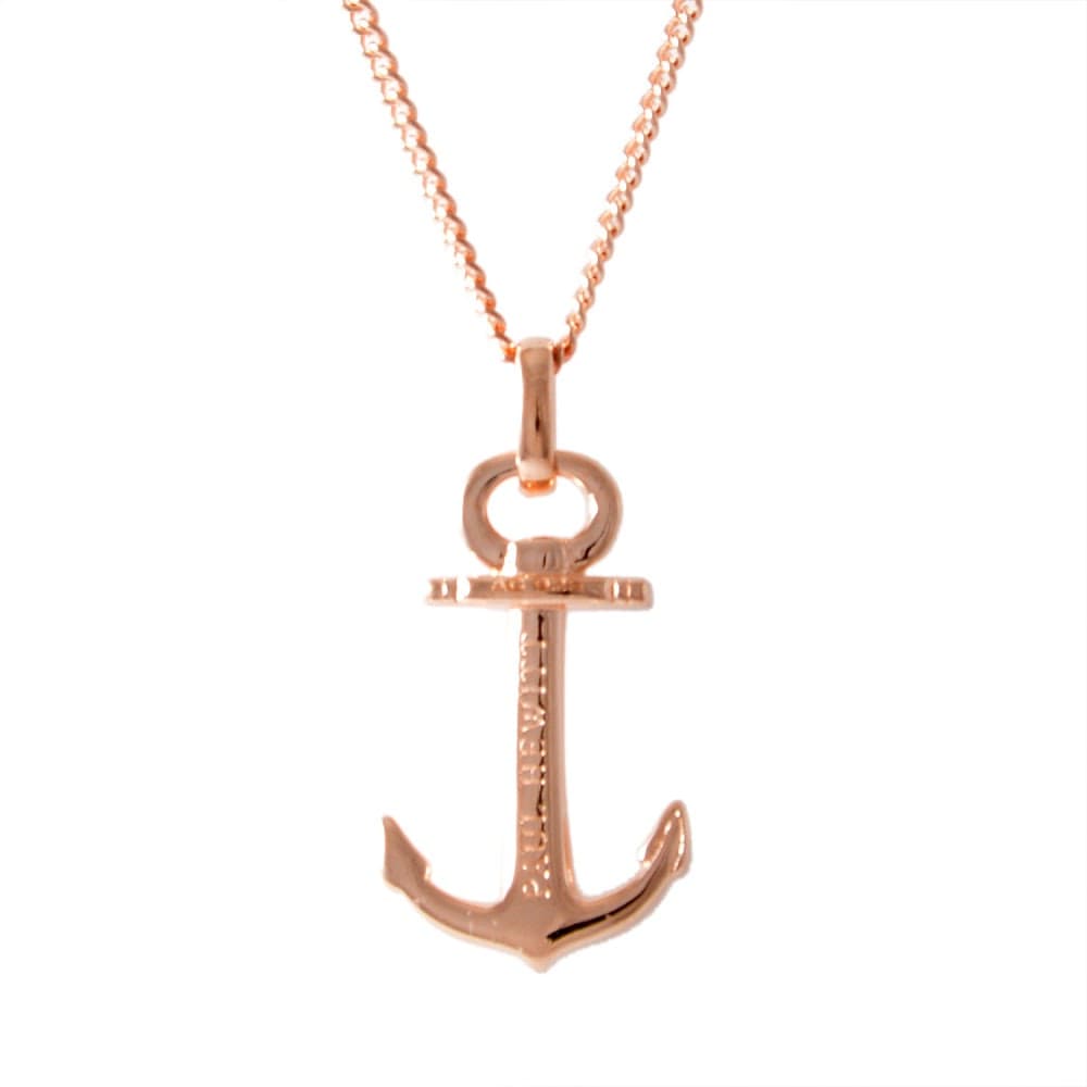 Pendantif pour femme en argent 925, ancre