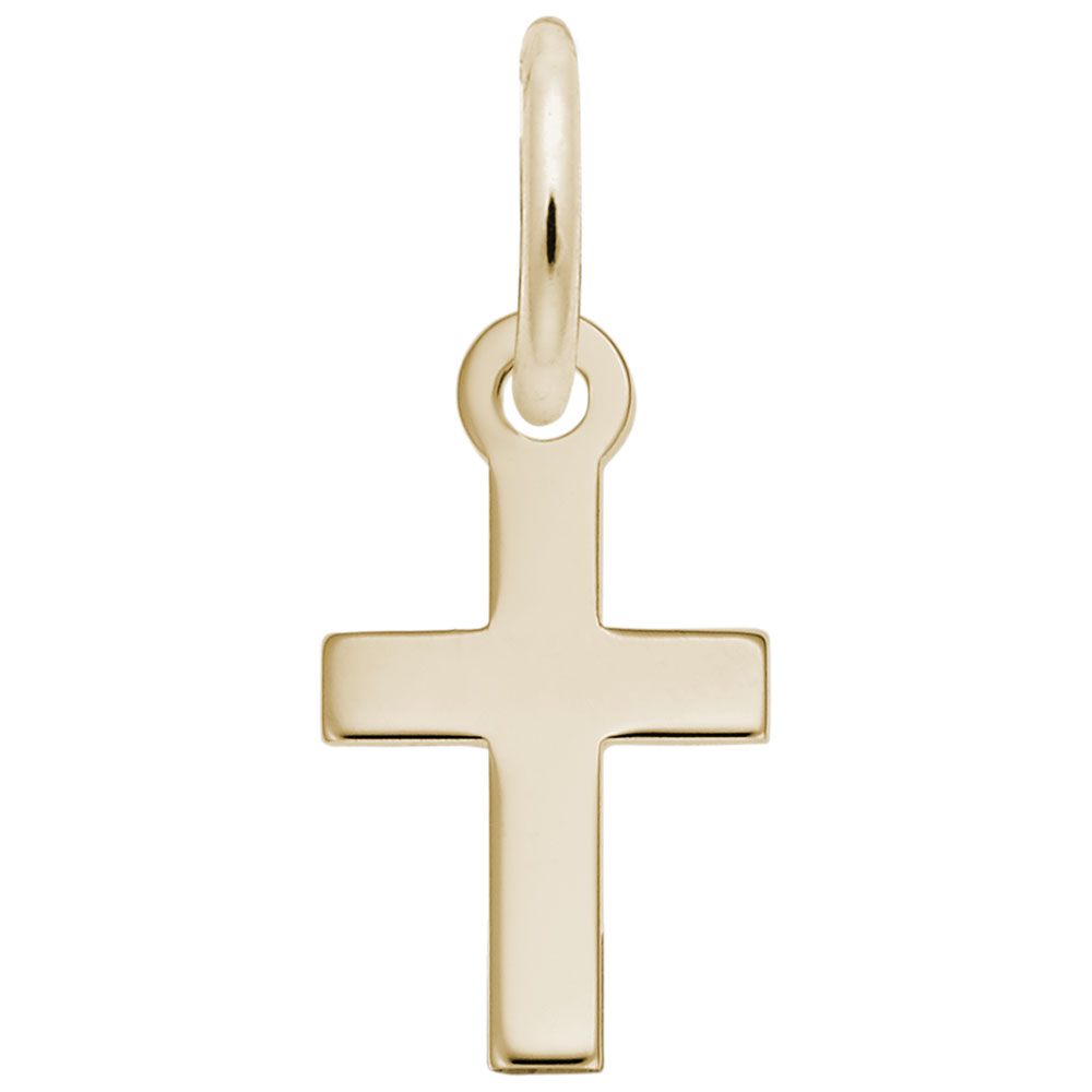 Pendentif en argent 925, croix - 10-5560-000-GP - Rembrandt Charms