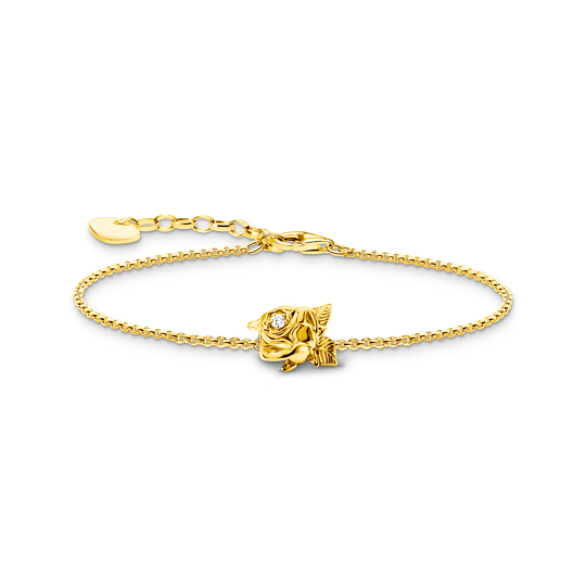 Bracelet en argent 925, cubic zirconium, rose - A2175-414-39-L19V - Thomas Sabo