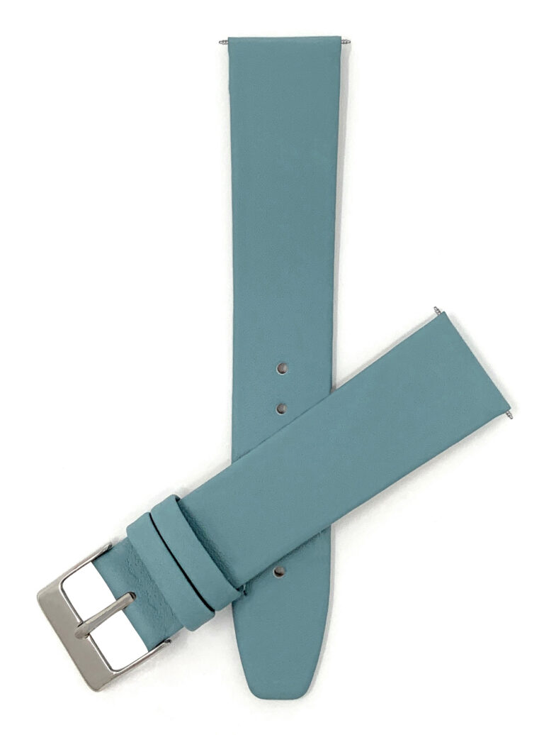 Bracelet de montre interchangeable en stainless et cuir - 111.20.BL - Banda Swiss