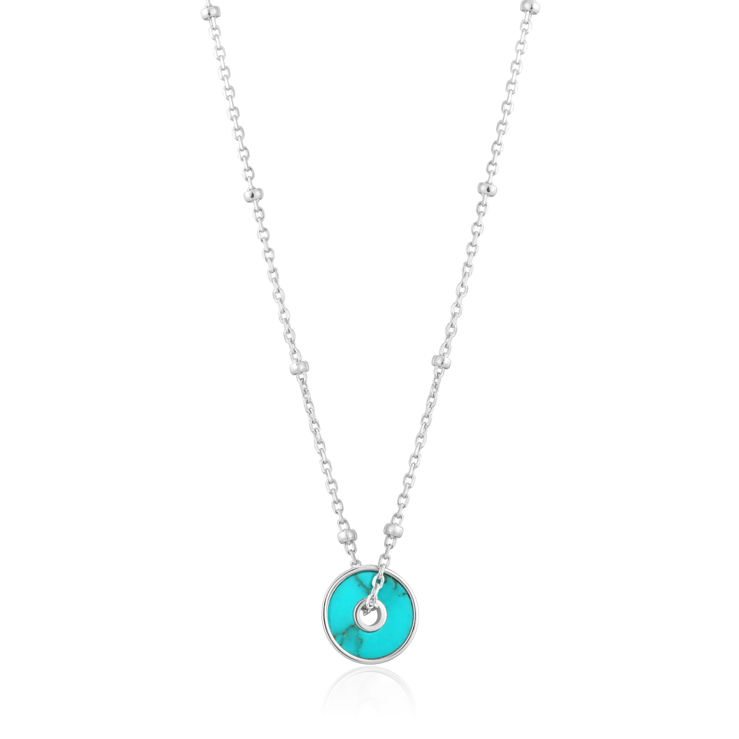 Collier argent 925, nacre de perle, boules