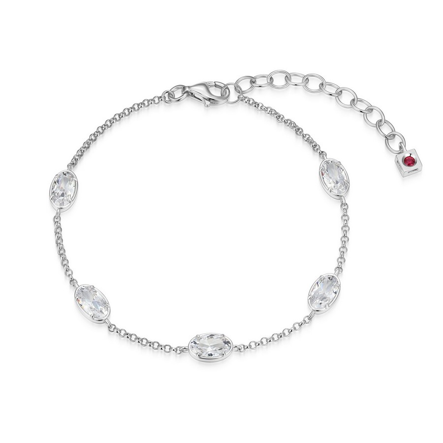 Bracelet pour femme en argent 925, cubic zirconium - R1LARF004Q - ELLE