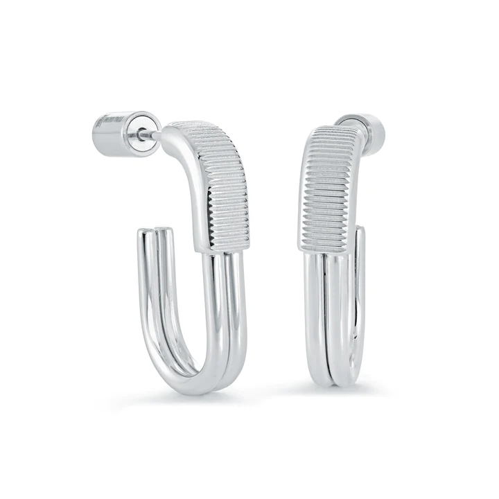 Boucles d'oreilles pour femme en stainless - SHEA93 - Italgem