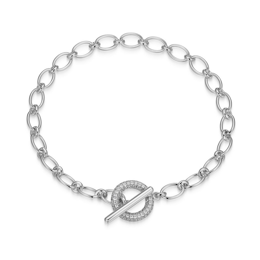 Bracelet pour femme en argent 925, cubic zirconium - R1LARQ00SR - ELLE