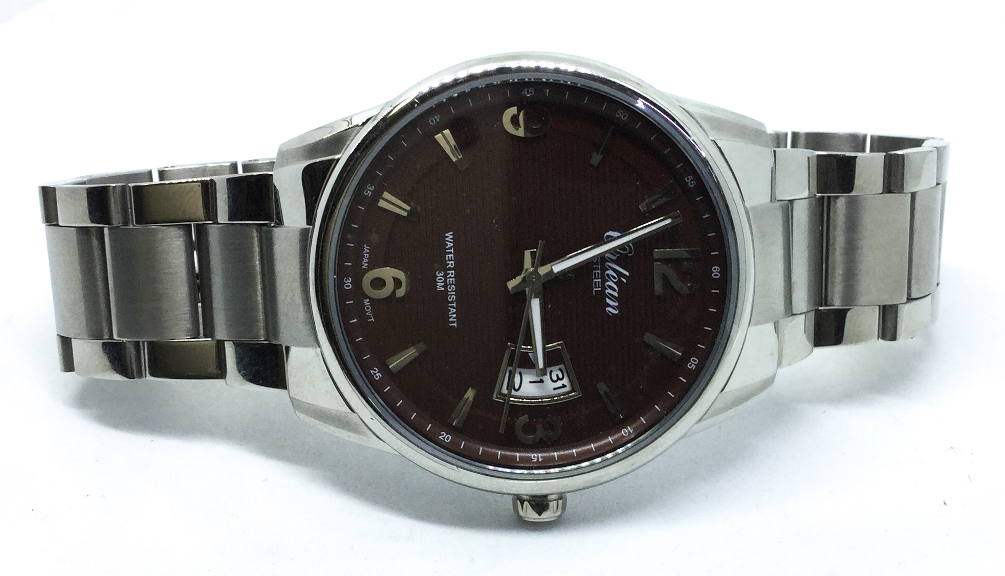 Montre homme, stainless