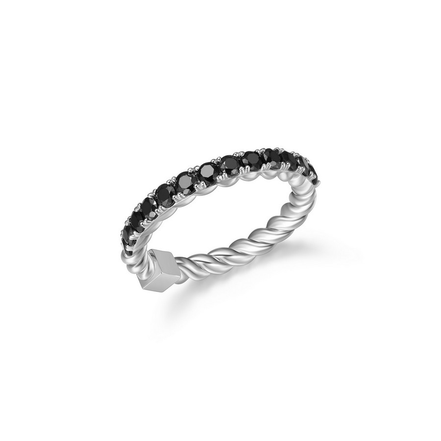 Bague pour femme en argent 925, spinelles