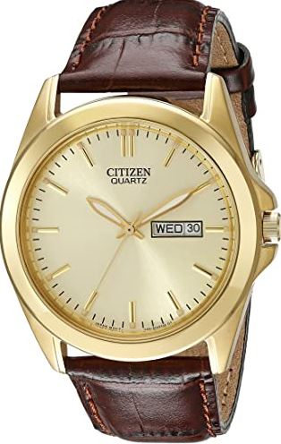 Montre homme, stainless, bracelet cuir