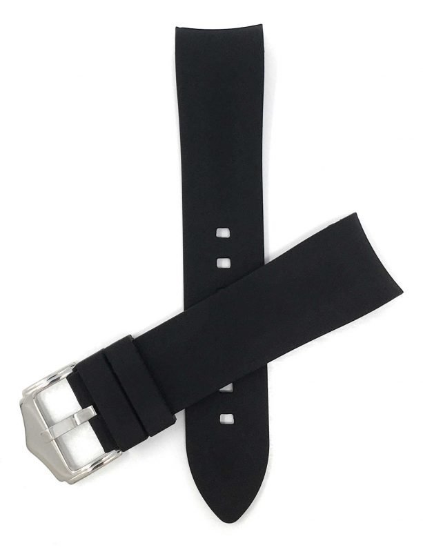Bracelet de montre en silicone et stainless
