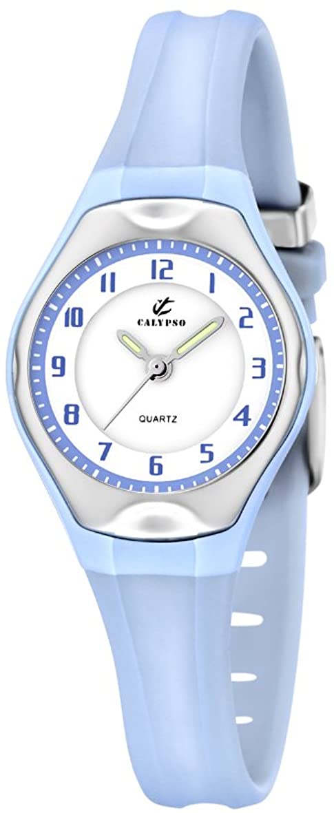 Montre pour enfant en stainless, bracelet de silicone, 5ATM