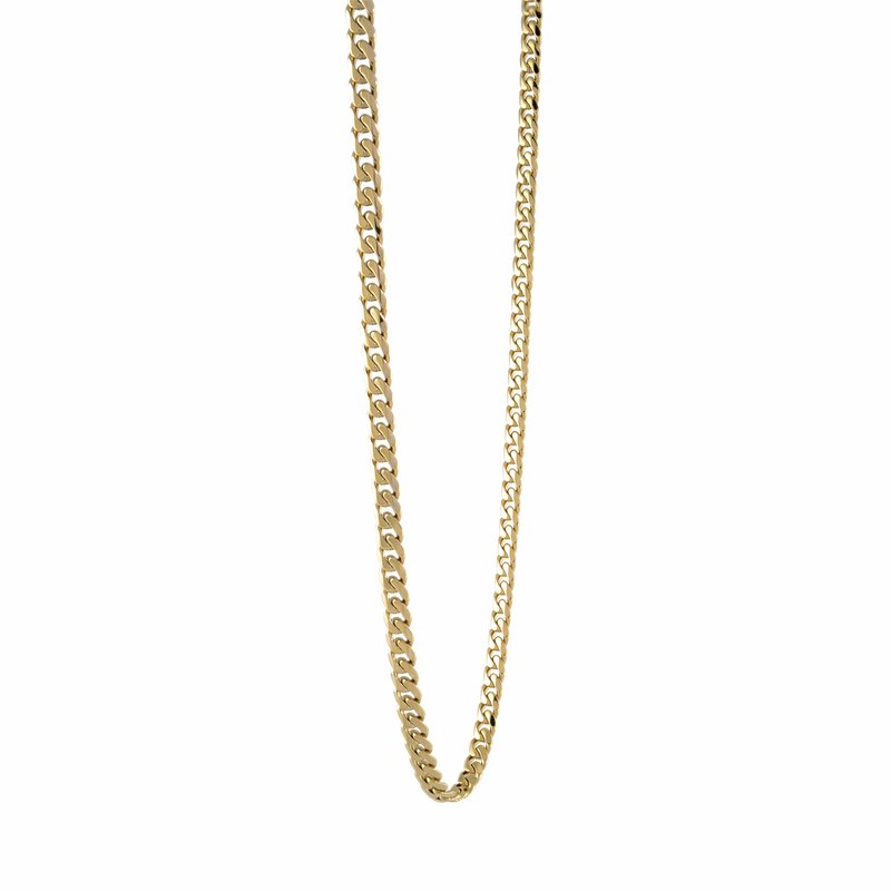 Chaine stainless, gourmette, 3.5mm