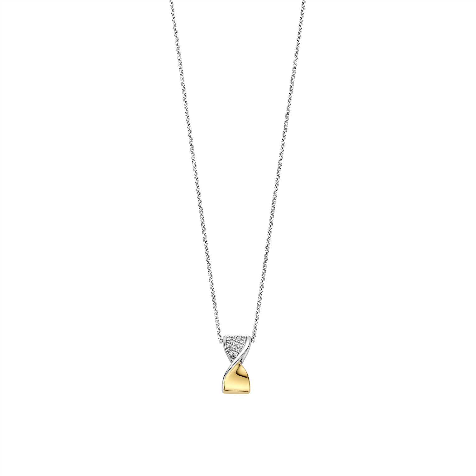 Pendentif pour femme en argent 925, cubic zirconium - 34106ZY/42 - Ti Sento Milano
