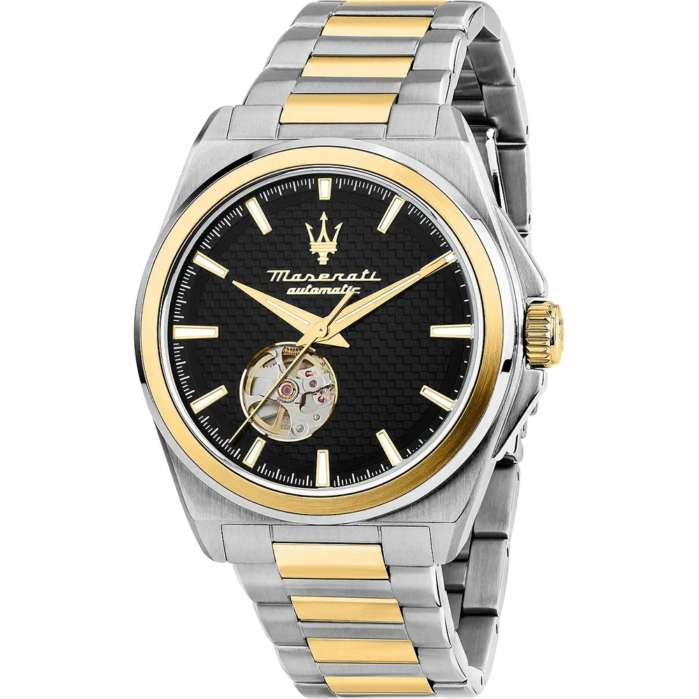Montre automatique pour homme en stainless, verre saphir, 10ATM - R8823152001 - Maserati
