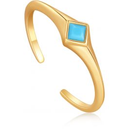 Bague ajustable pour femme en argent 925