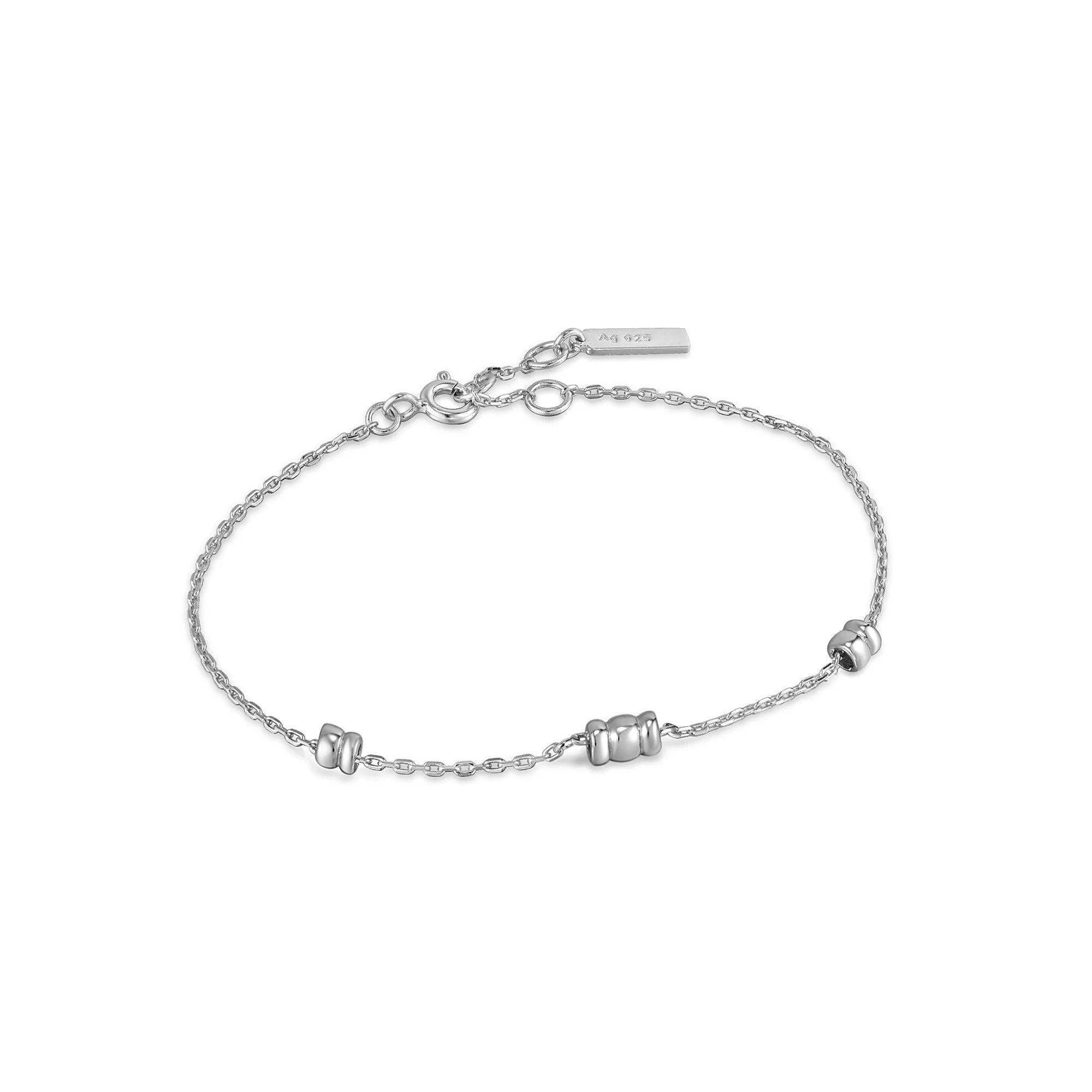 Bracelet pour femme en argent 925, boules