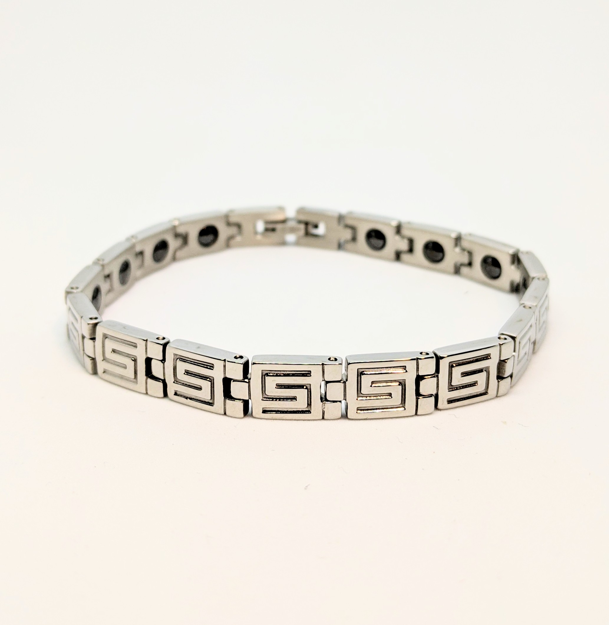 Bracelet stainless, magnétique, versace