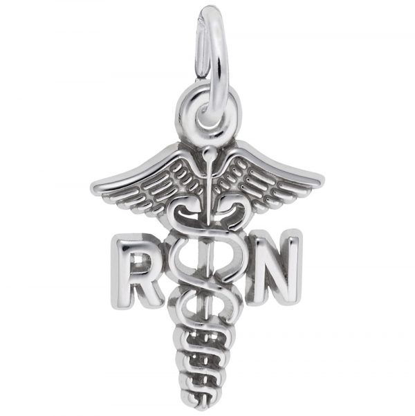 Pendentif en argent 925, médical