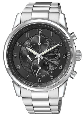 Montre homme, stainless, eco-drive, 10ATM