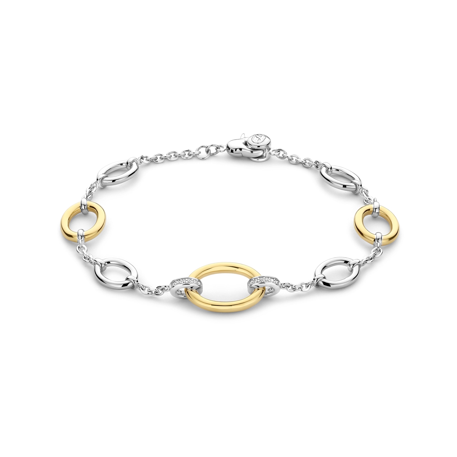 Bracelet pour femme en argent 925, cubic zirconium - 23073ZY - Ti Sento Milano