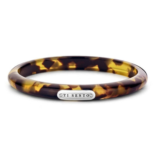 Bracelet rigide plastique/argent 925