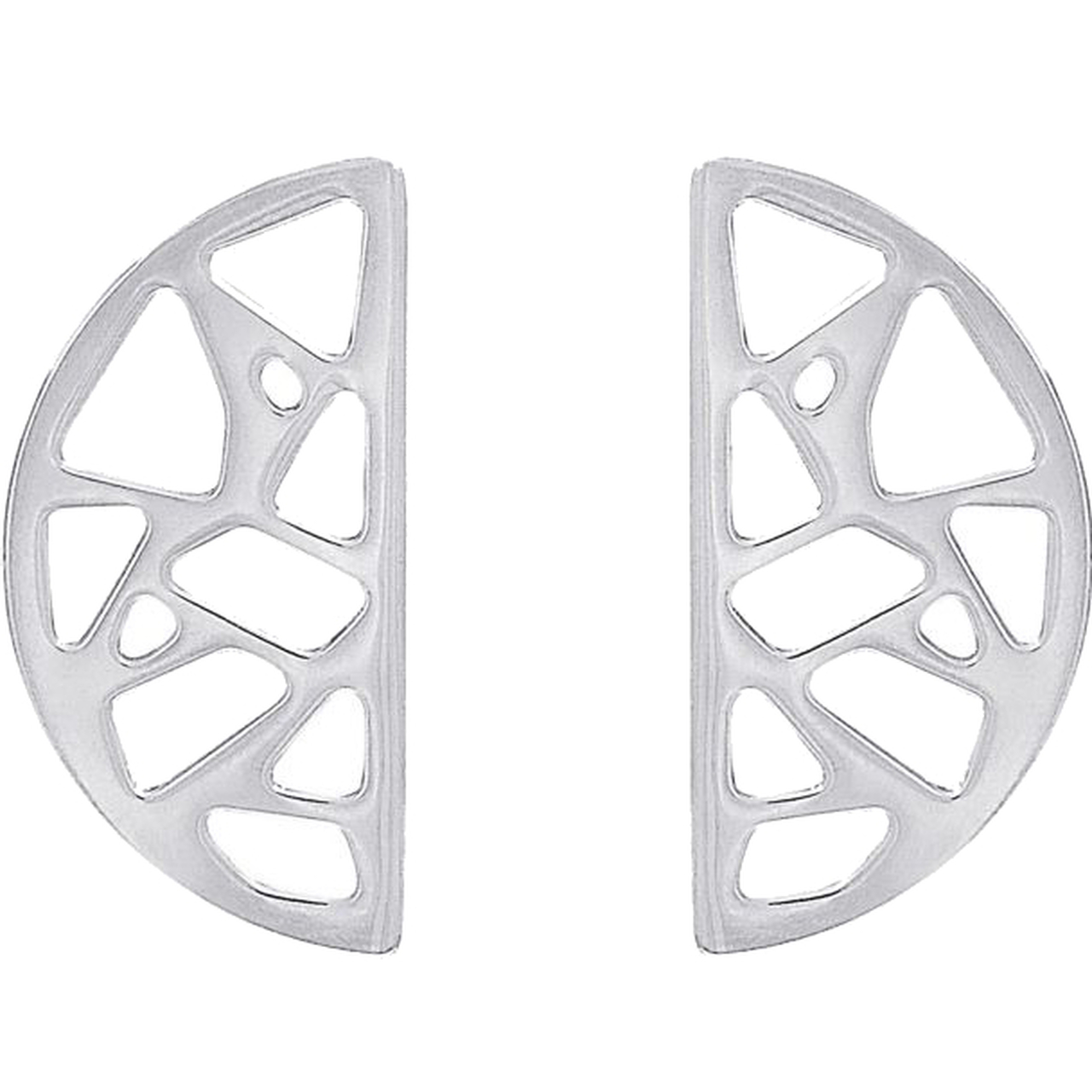 Boucles d'oreilles pour femme en brass, 30mm, giraffe
