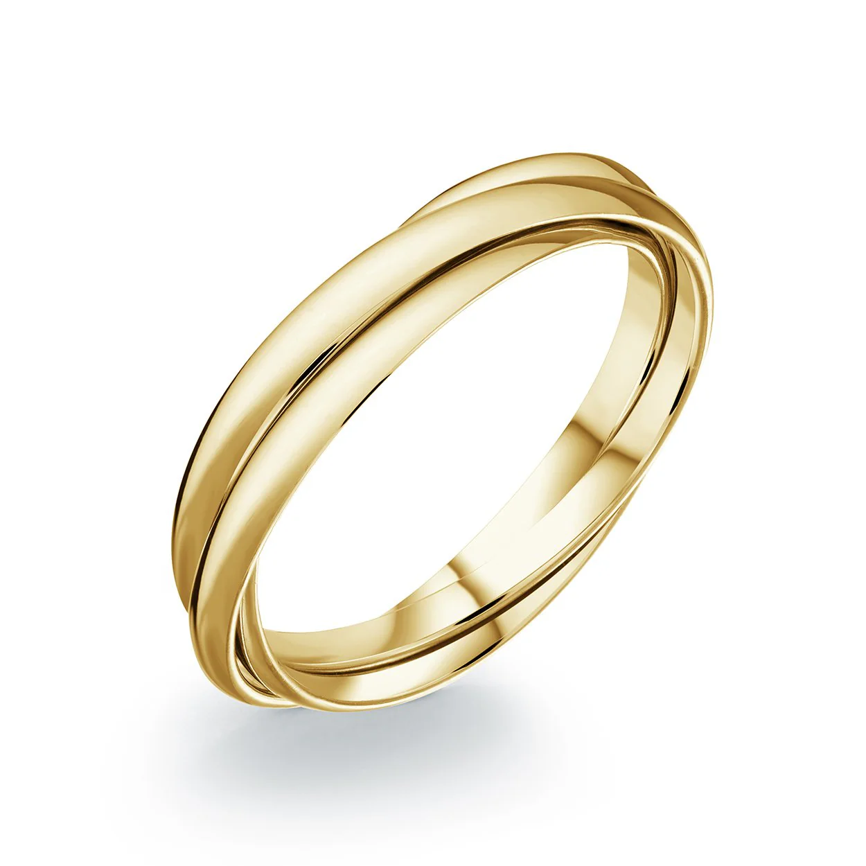 Joncs unis inséparables pour femme en stainless - SWR49-7 - Italgem