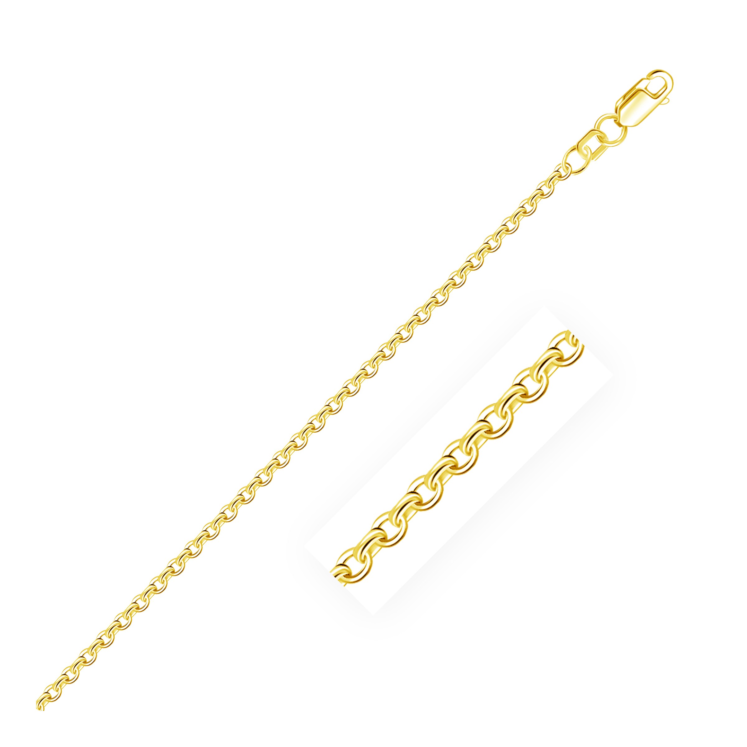 Chaine or 14K, rolo