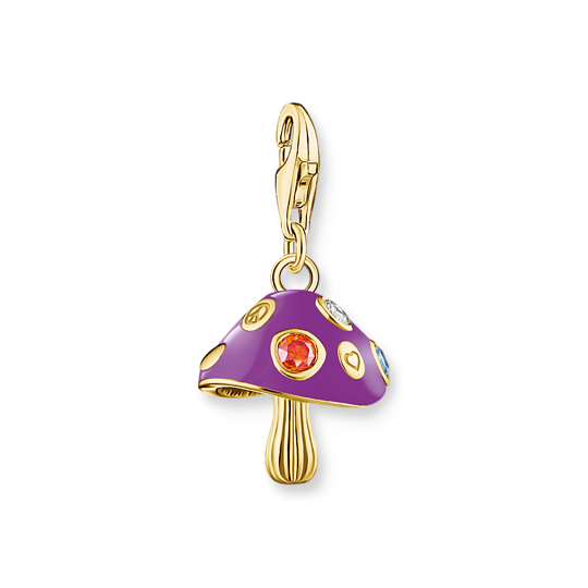 Pendentif pour femme en argent 925, cubic zirconium, champignon - 2211-471-7 - Thomas Sabo