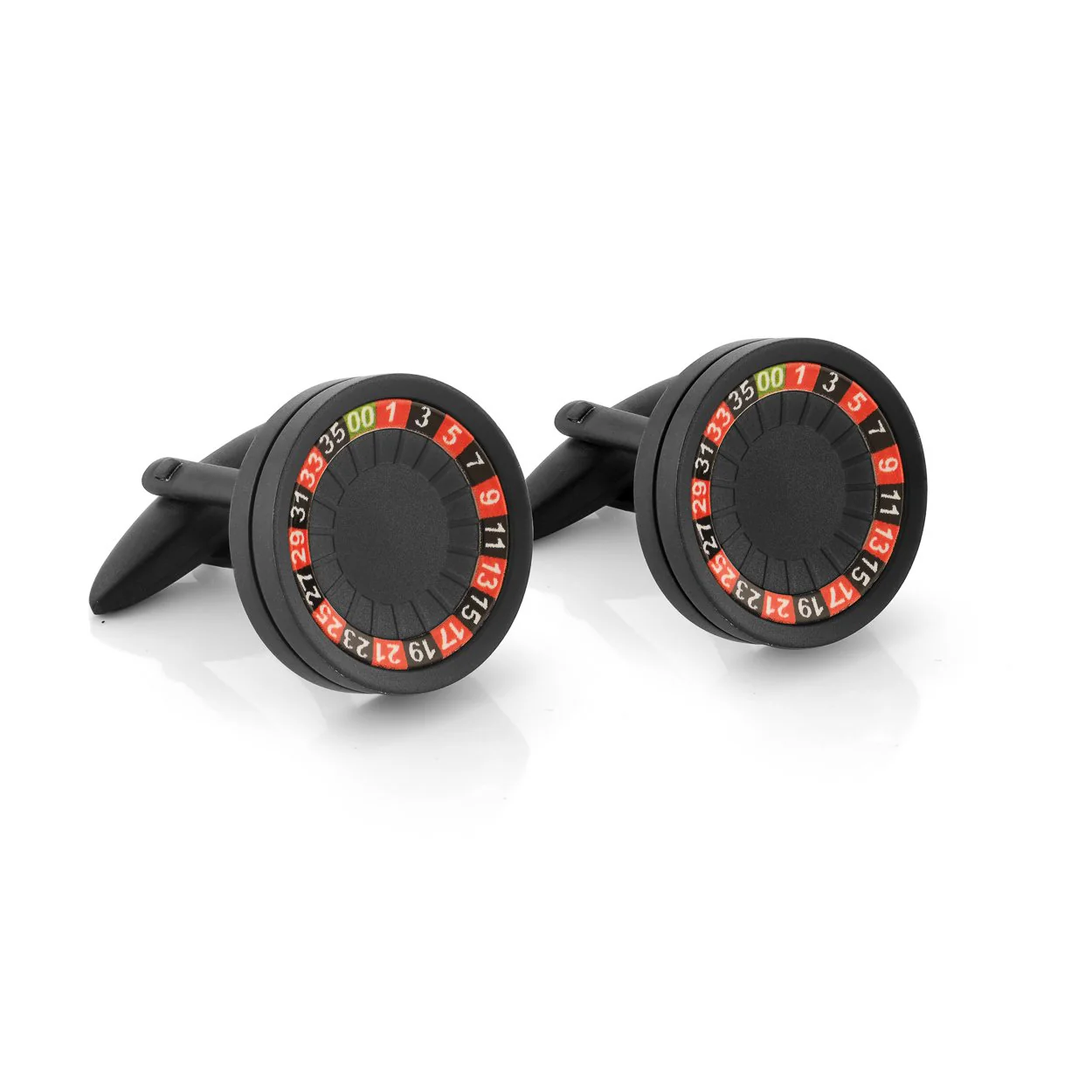 Boutons de manchettes pour homme en stainless, roulette - CL52 - Italgem
