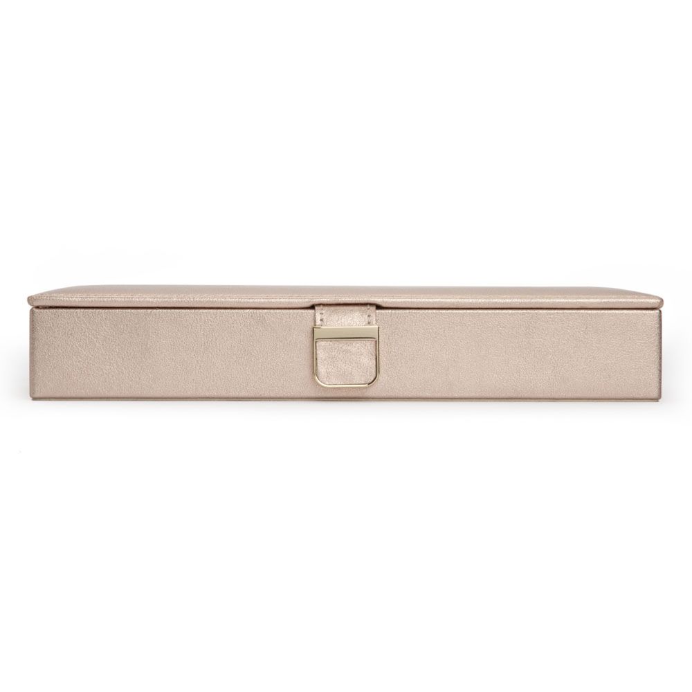 Coffre à bijoux pour femme en cuir et stainless, palermo - 213516 - Wolf