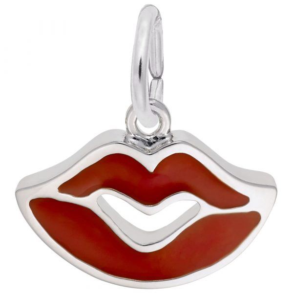Pendentif en argent 925, bouche