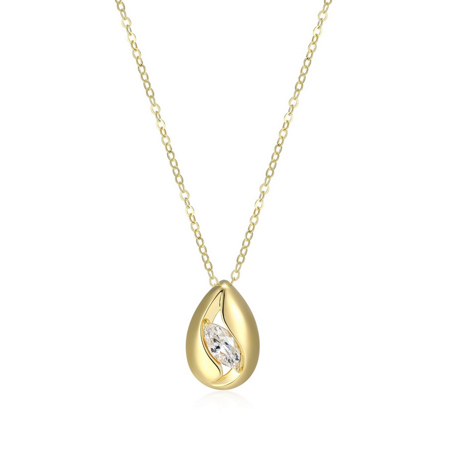 Pendentif pour femme en argent 925, cubic zirconium - 30LC2F9748 - ELLE