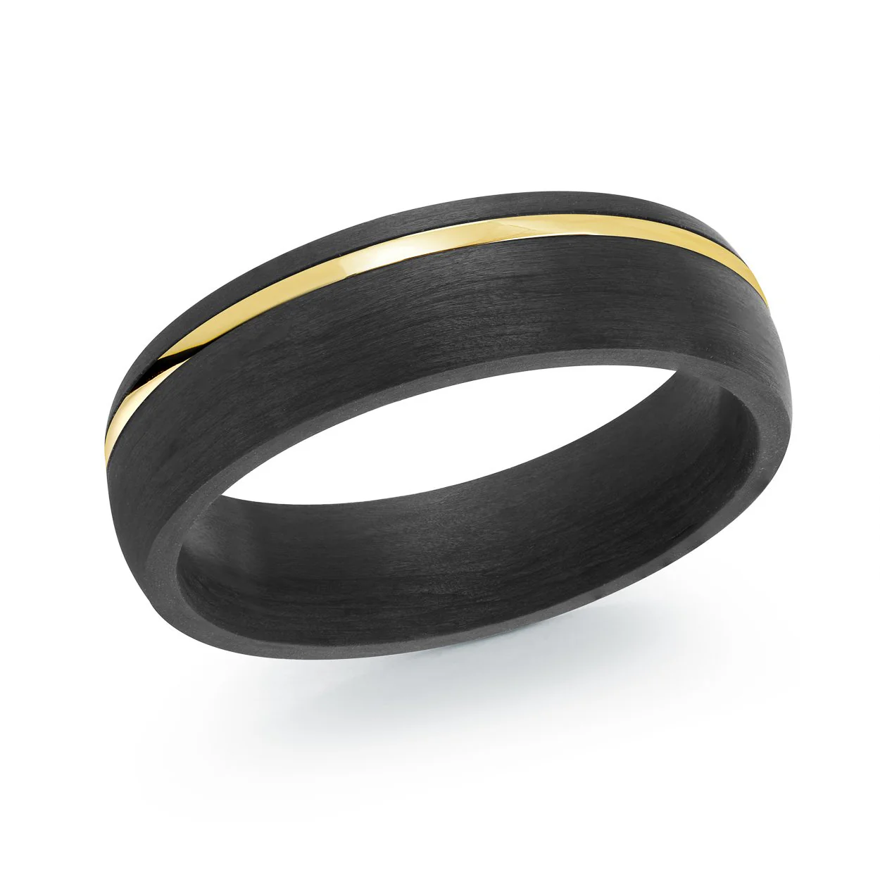Bague pour homme en stainless et fibre de carbone - CF8-10.5 - Italgem