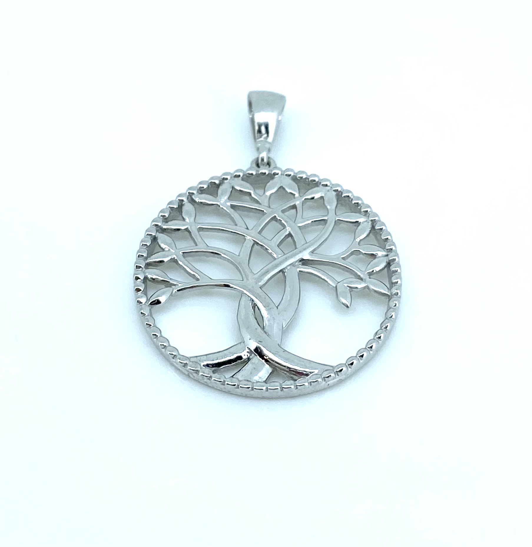 Pendentif pour femme en or 10k, arbre de vie