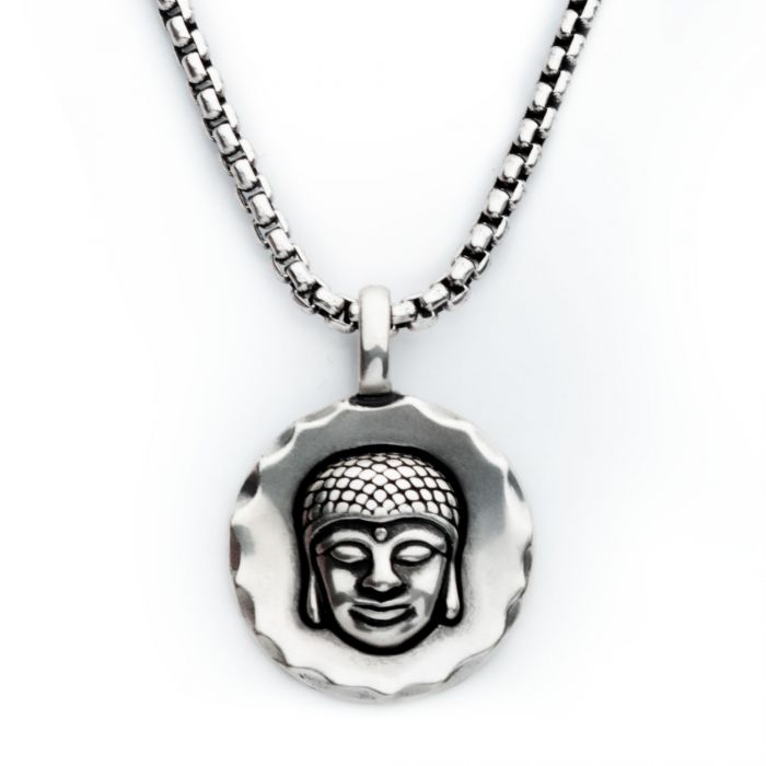 Collier pour homme en argent 925 - SLVSSPNK3 - Inox