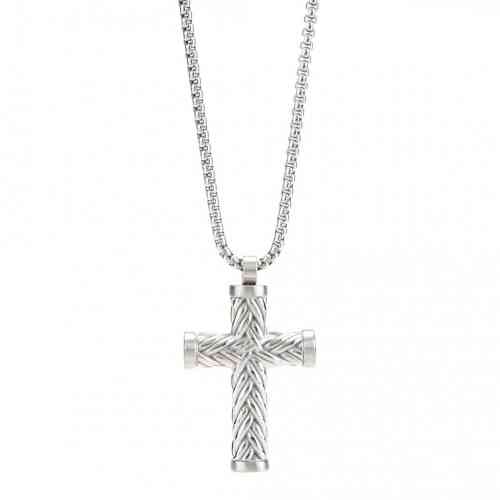 Pendentif stainless, croix