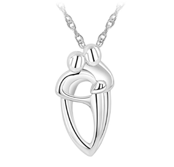 Pendantif argent 925, famille