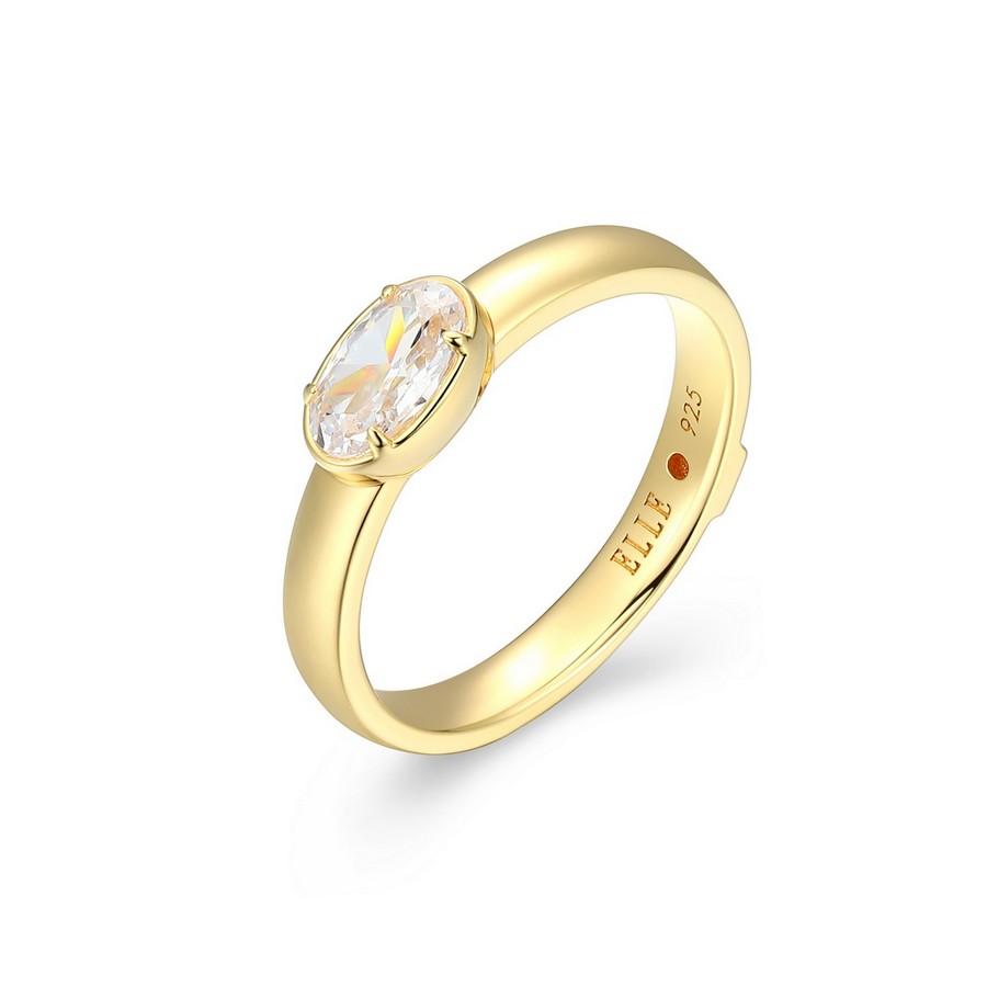 Bague pour femme en argent 925, cubic zirconium - 34LAL800A8 - ELLE