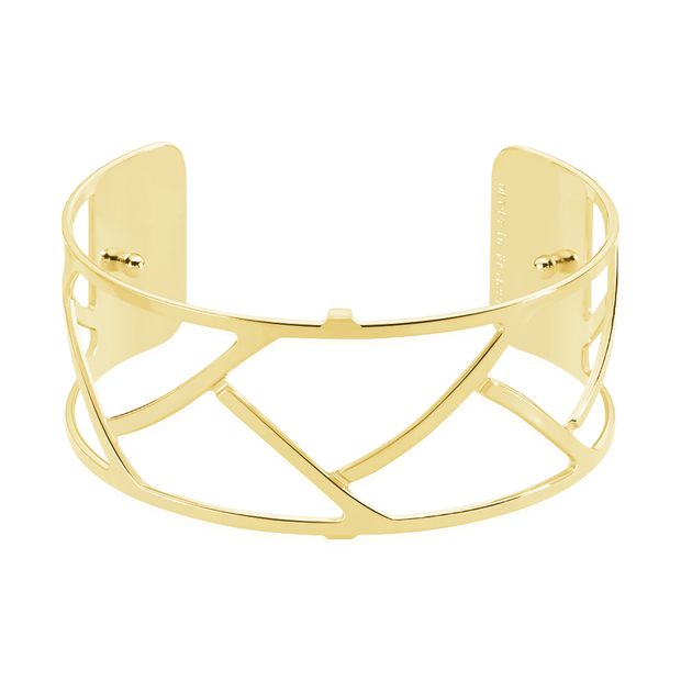 Bracelet pour femme en brass, 25mm, tresse